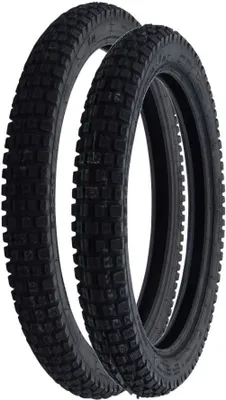 Produktbild von Heidenau K46 Enduro Mopedreifen-Set 2.50-19 41M TT vorn / 2.75-17 47M TT hinten mit Blockprofil