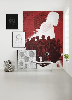 Produktbild von Komar Vlies Fototapete "Star Wars Supreme Leader" - Größe: 200 x 280 cm (Breite x Höhe), 4 Bahnen