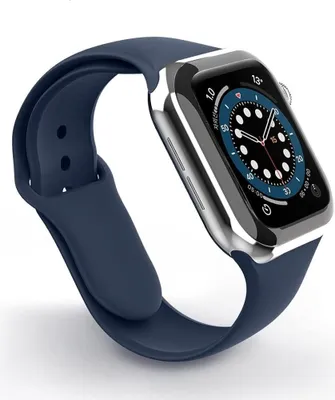 Obrázek produktu pro Swissten – silikonový řemínek pro Apple Watch 42-49 mm (navy)