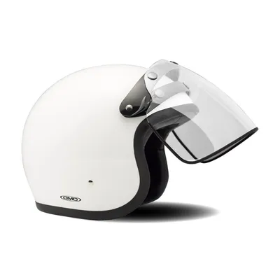 Produktbild von Geräucherte Klappvisier mit 3 Knöpfen für Vintage Jet Helm