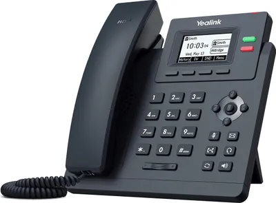 Immagine prodotto di Yealink SIP-T31P Telefono IP Grigio | Display LCD 2.3" | 2 Account VoIP | PoE | Voce HD