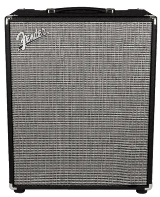 Produktbild von Fender Rumble 100, 1.0 Kanäle, 100 W, 8 Ohm, Kabelgebunden, Schwarz, Silber, Metall, Sperrholz, Vinyl