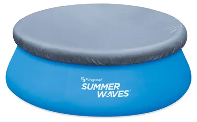 Productafbeelding van Zomer Waves Zwembadtent, ronde vorm, diameter 244 cm, zwembadtent