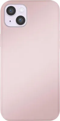 Produktbild von Jaym, Premium Silikonhülle Mikrofaser Apple iPhone 14, Rosa