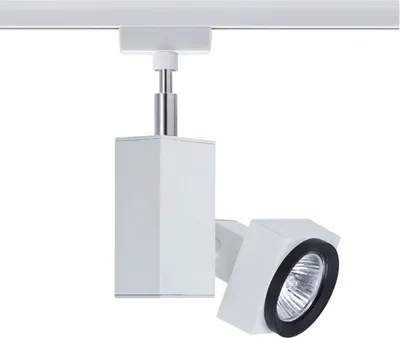 Produktbild von Paulmann Schienensystem URail Spot Gurnemanz Weiß 50W GU5,3 728lm warmweiß 2900K schwenkbar