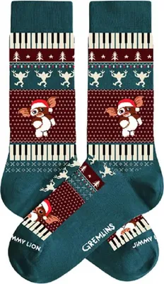 Produktbild von Jimmy Lion Holiday Gizmo Crew-socken Grün EU 36-40 Herren,Damen Grün EU 36-40
