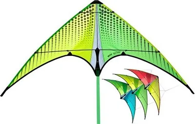 Produktbild von Lenkdrachen Prism Neutrino Stacker Citron SKNEUY Gelb 100 cm
