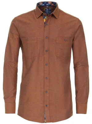 Productafbeelding van REDMOND Oversized, langarmshirt, oranje, maat 3XL, comfort pasvorm