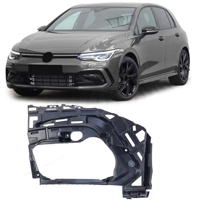 Obrázok produktu pre Držiak nárazníka, ľavý, pre VW Golf 8 GTI GTD R-Line, modely 2019-2024