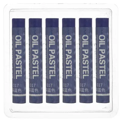 Productafbeelding van Oliekrijt - Set van 6 stuks - Zacht - Donkerblauw