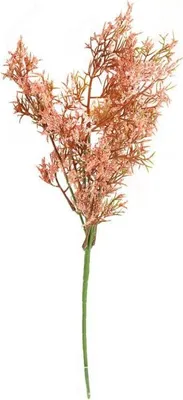Produktbild von Künstlicher Deko-Blumenzweig - braune Farbe, Höhe 46 cm