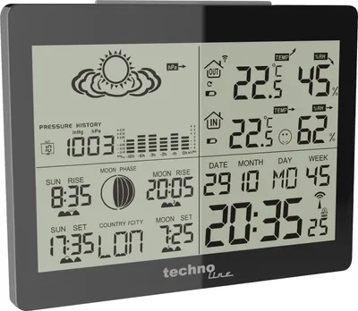 Produktbild von Technoline WS 6760 - Stacja pogodowa