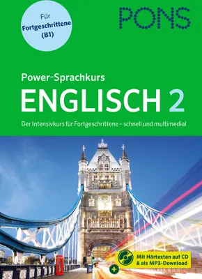 Produktbild von PONS Power-Sprachkurs Englisch 2