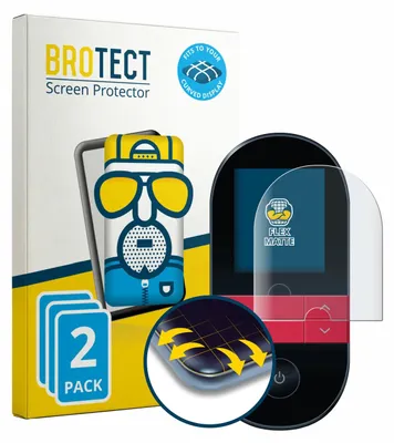 Produktbild von 2x BROTECT Fullscreen Schutzfolie für Beurer EM 59 Displayschutz Folie Fullcover Matt Entspiegelungsfolie