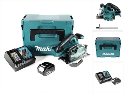 Zdjęcie produktu dla Makita DCS 553 RG1J Akumulatorowa pilarka tarczowa do metalu 18V 150 mm bezszczotkowa + 1x akumulator 6.0Ah + ładowarka + Makpac