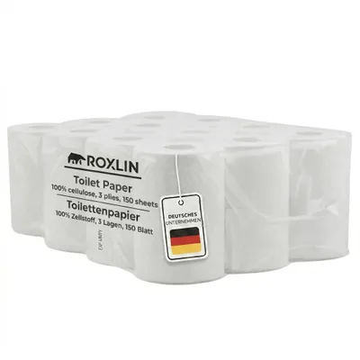 Produktbild von Toilettenpapier Toilettenpapier, 3-lagig, Ultraweich, Saugstark, Reißfest