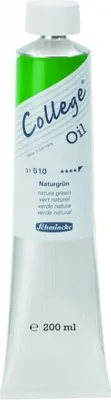 Schmincke 200ml College Öl Naturgrün Ölfarbe 31 510 015