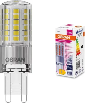 Obrázok produktu pre Ledvance LED iarovka s pticou 4,5W = 48W G9 ra 600lm tepl biela 2700K