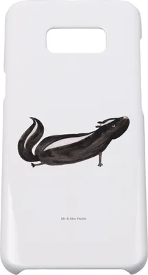 Produktbild von Mr. & Mrs. Panda Samsung Galaxy S8 plus Handyhülle  Stinktier Yoga - Weiß - Geschenk, Handy Case, Lebe, Hülle, Liebe, Cover, Namaste, Raubtier