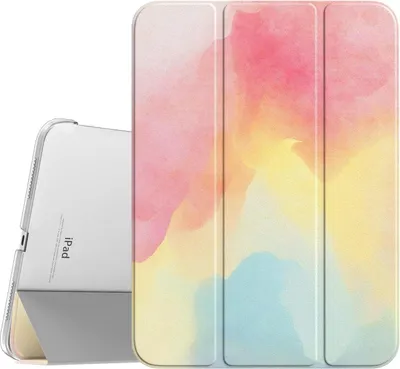 Image de TiMOVO Housse iPad 10 10,9 pouces 2022 Smart Case Arc-en-ciel