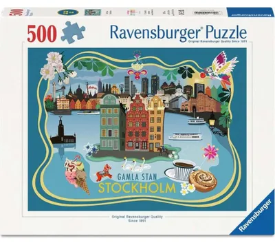 Immagine prodotto di Ravensburger 12002021, 500 pezzi, Città, 12 anni