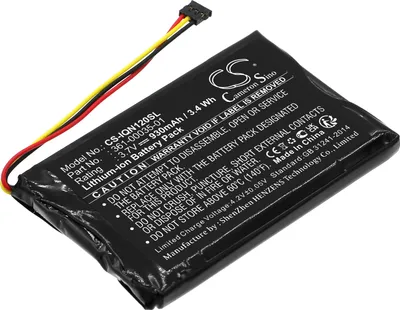 Produktbild von TECHTEK Akku Kompatibel mit [Garmin] Drive Assist 50, Drive Assist 50LMT, Drive Assist 51, Drive Assist 51LMT, Nuvi 1200, Nuvi 1205, Nuvi 1205W, Nuvi