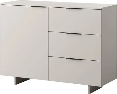 Image de Rubier - Buffet, 120x42x90h cm Beige, une étagère
