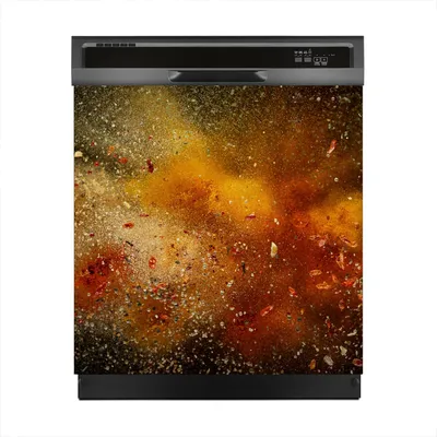 Produktbild von Aufkleber sticker 60x60 cm Dekorative folie Spülmaschine - Gewürz Küche