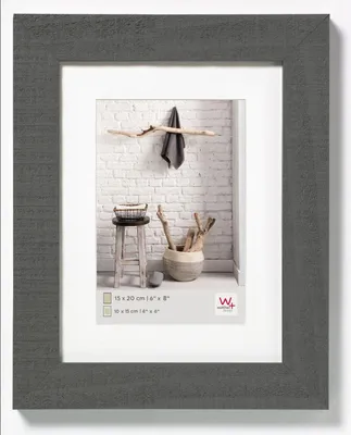 Produktbild von Walther Design HO520D Home, Holzrahmen, grau, 15 x 20 cm