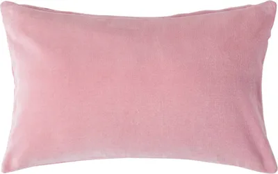 Immagine prodotto di HOMESCAPES Federa in velluto rosa, 30 x 50 cm