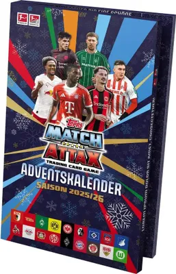 Produktbild von Topps AK Match Attax Adventskalender 2025/26