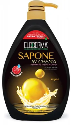 Zdjęcie produktu dla Eloderma Argan, Rąk, Mydło w płynie, Butelka, Argan, Czarny, 1000 ml