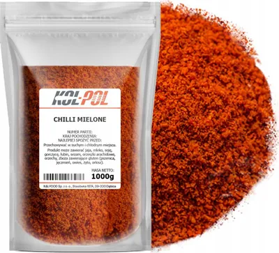 Zdjęcie produktu dla CHILLI MIELONE 1kg Papryka ostra chili aromatyczna wysoka jakość Kol-Pol
