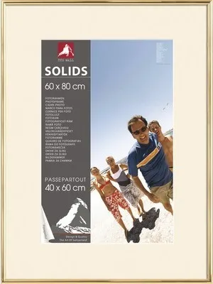 Produktbild von Bilderrahmen Kunststoff gold 60x80 cm
