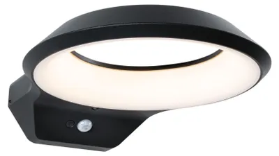 Productafbeelding van Paulmann LED buitenwandlamp Anela, met schemersensor en bewegingsmelder (IR)