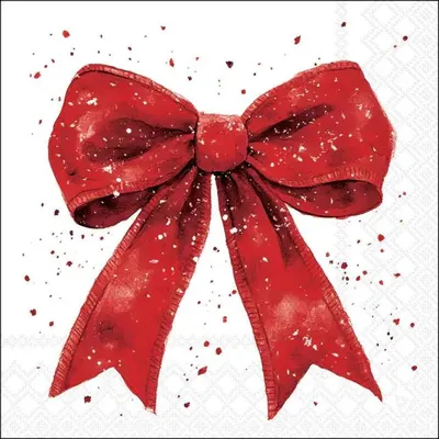 Imagen del producto de Servilletas Ambiente, 33 x 33 cm – Diseño con lazo elegante