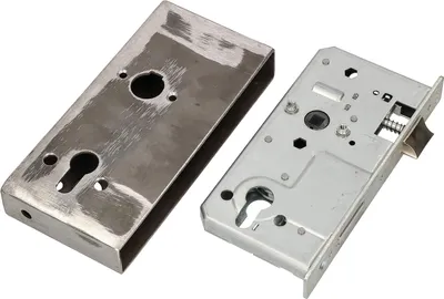 Produktbild von KOTARBAU® Einsteckschloss 72x55x30mm Verzinkt mit Schlosskasten für Tore Pforten Universal für Rechts und Links