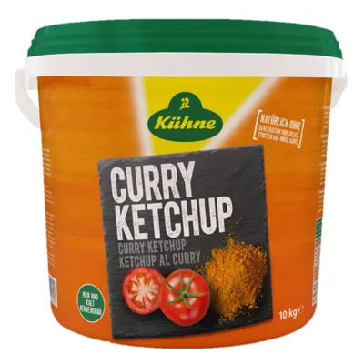 Produktbild von Kuehne Curry Ketchup wuerzig fruchtig perfekt abschmecken servieren 10000g