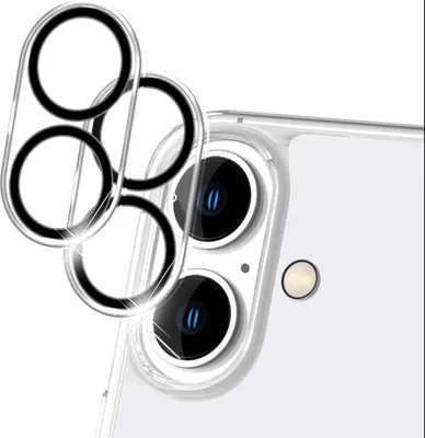 Produktbild von 2x Kamera Schutz Glas für iPhone 16 Plus Camera Kameraschutz Panzerfolie 9H