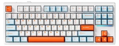 Image de Clavier mécanique sans fil MCHOSE MC-K87-5 Icy Creamsicle Switch