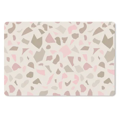 Produktbild von MuchoWow® Schreibtischunterlage Marmor - Pastell - Muster 60x40 cm - XXL Mauspad - Großes Mauspad