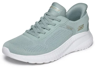 Produktbild von Skechers Damen Bobs Squad Chaos Current Muse Slip-InTurnschuhe, Sage Textile, 37