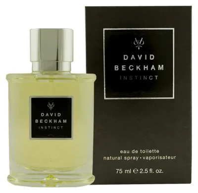 Obrázek produktu pro David Beckham Instinct, Pánské, 75 ml, Nedoplnitelná lahvička, Bergamot, Grep, Mandarinka, Anýz, Kardamom, Jamajský pepř, Jantar, Pačuli, Vetiver
