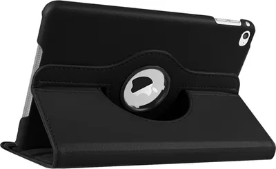 Produktbild von Mobigear DuoStand iPad Mini 4 (2015) Hülle Drehbare Klapphülle - Schwarz