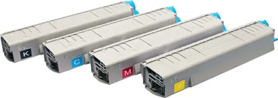Produktbild von Kompatibel Set 4x Toner für Oki C8600 C8800 von ABC
