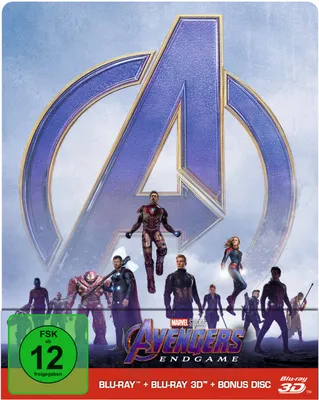 Produktbild von Avengers: Endgame [2D & 3D Steelbook Blu-Ray]