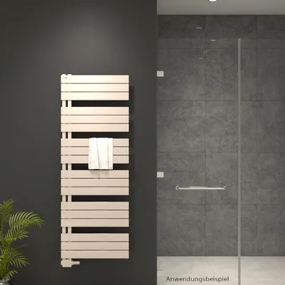 Produktbild von MERT Design Badheizkörper ASK mit Mittelanschluss 500 x 1150 mm Weiß, ohne Heizstab