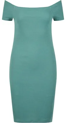 Image de Urban Classics - Robe débardeur à épaules dénudées pour femmes, modèle TN153 (taille XL), couleur vert pâle