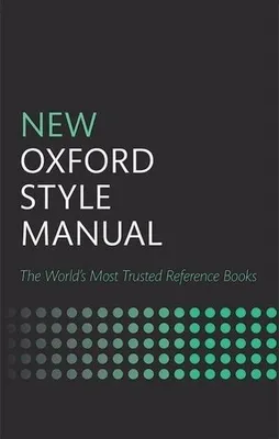 Zdjęcie produktu dla New Oxford Style Manual