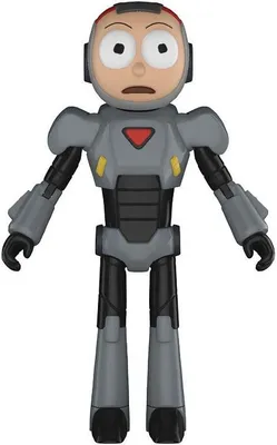 Produktbild von Funko Rick & Morty Actionfigur Morty Purge Suit 13 cm FK26870